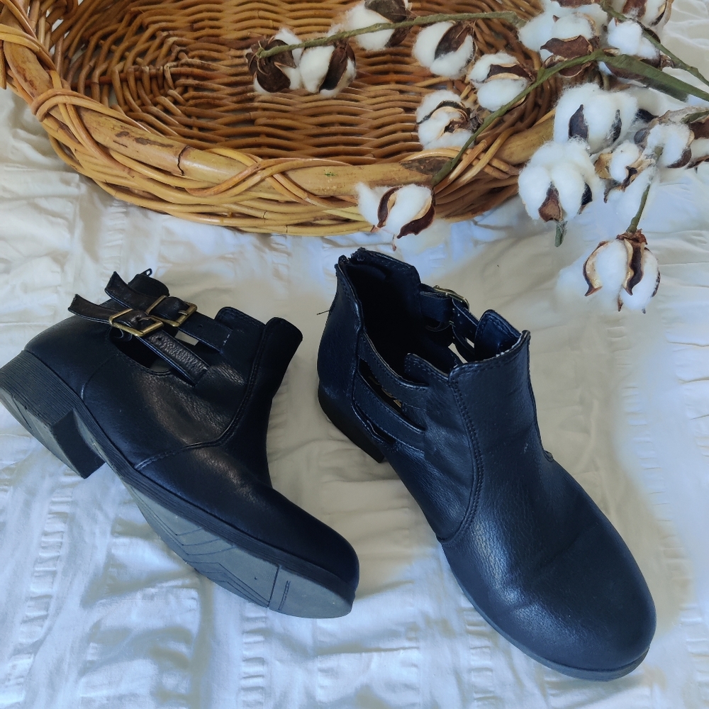 Black booties